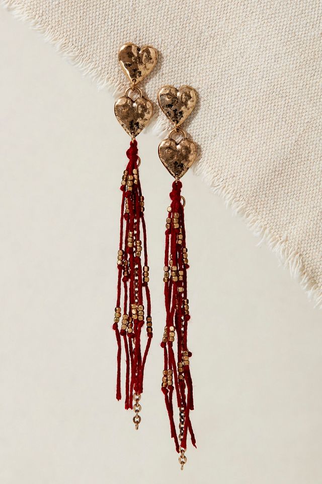 Boucles d'oreilles Cœurs en bonbon #1