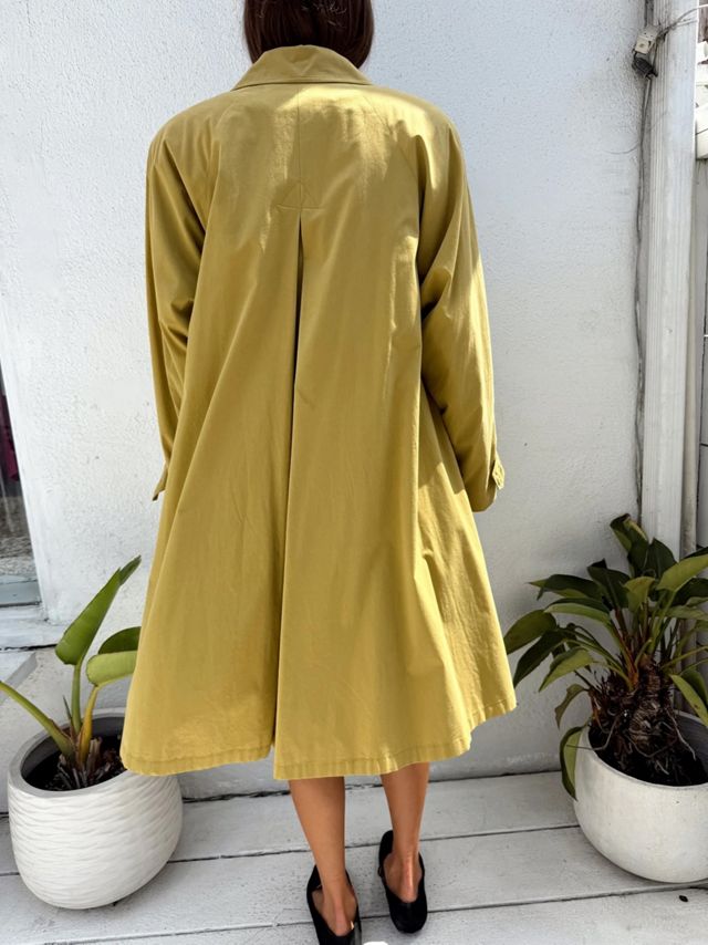 Christian Dior 90s Swing Trench Coat Selected by Madly Vintage #2