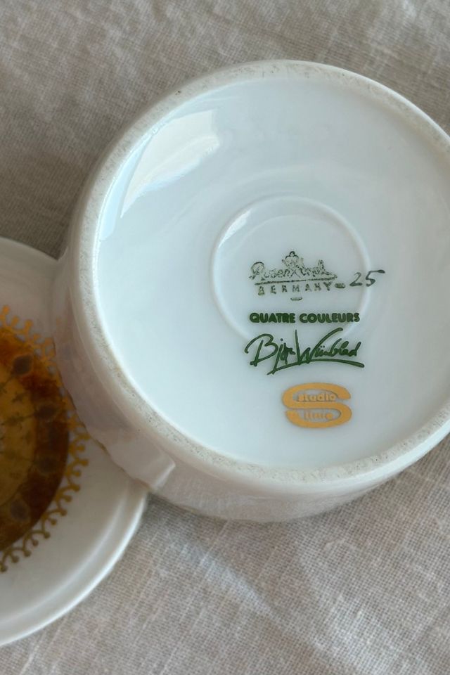 Vintage Bjorn Wiinblad for Rosenthal Studio Linie Covered Trinket Box Selected by KA.TL.AK #2