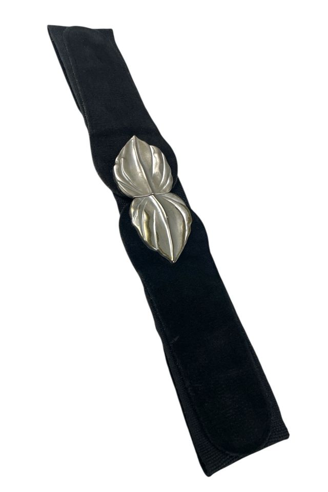 Vintage Black And Silver Belt Selected By Ankh By Racquel #1