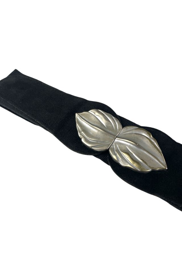 Vintage Black And Silver Belt Selected By Ankh By Racquel #2