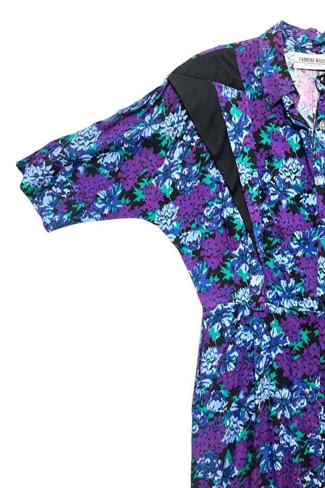 Vintage Eighties Floral Dress Selected By Ankh By Racquel #1