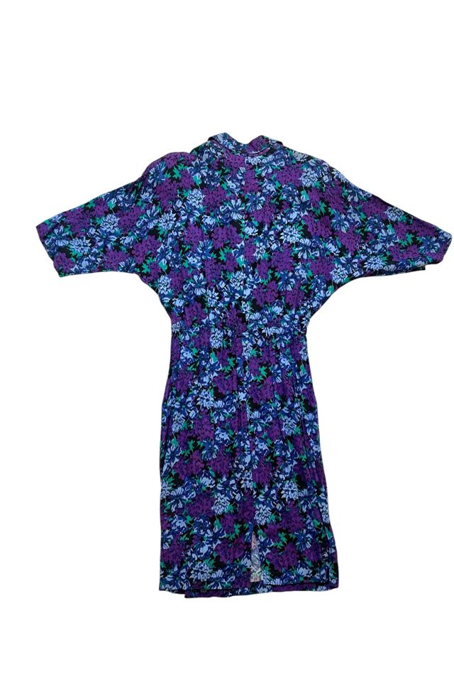 Vintage Eighties Floral Dress Selected By Ankh By Racquel #2