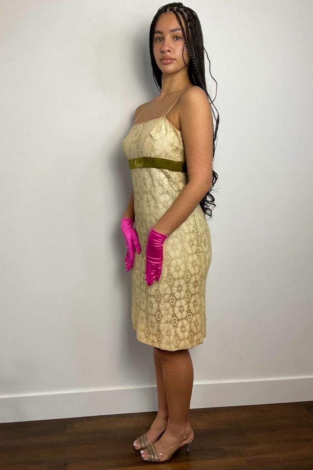 Vintage Cream Lace Dress Selected By Ankh By Racquel #3