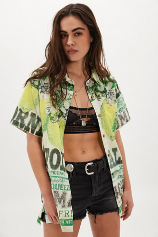 We The Free Fresh Squeezed Top at Free People in Green, Size: M