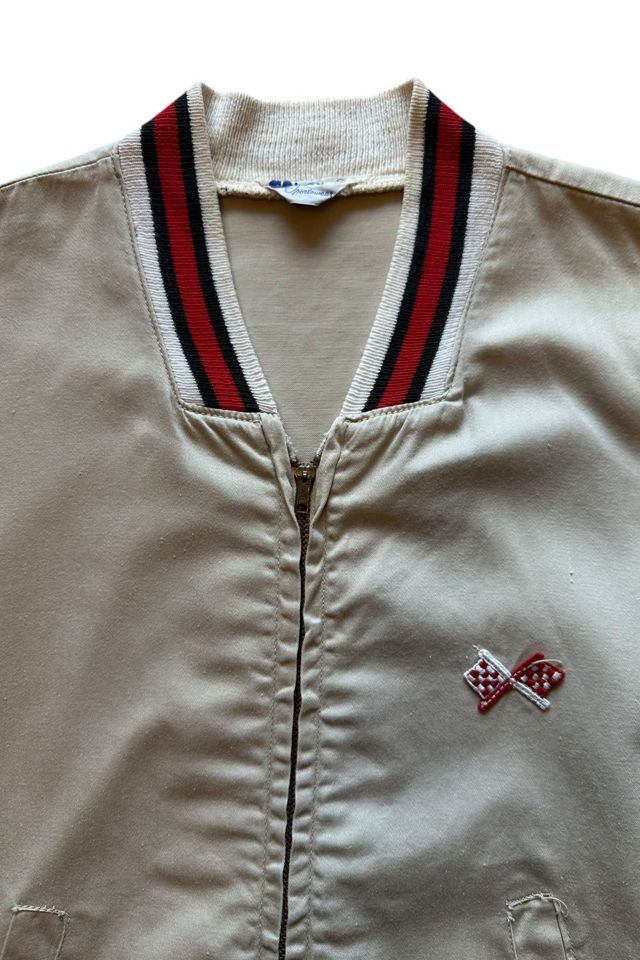 Vintage 1950s Racing Flag Jacket Selected By Vintage Warrior #1