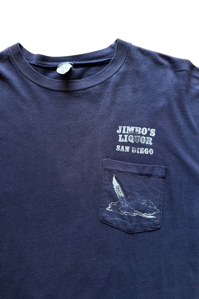 Vintage 1970s Jimbos Liquor Store California T Shirt Selected By Vintage Warrior #1