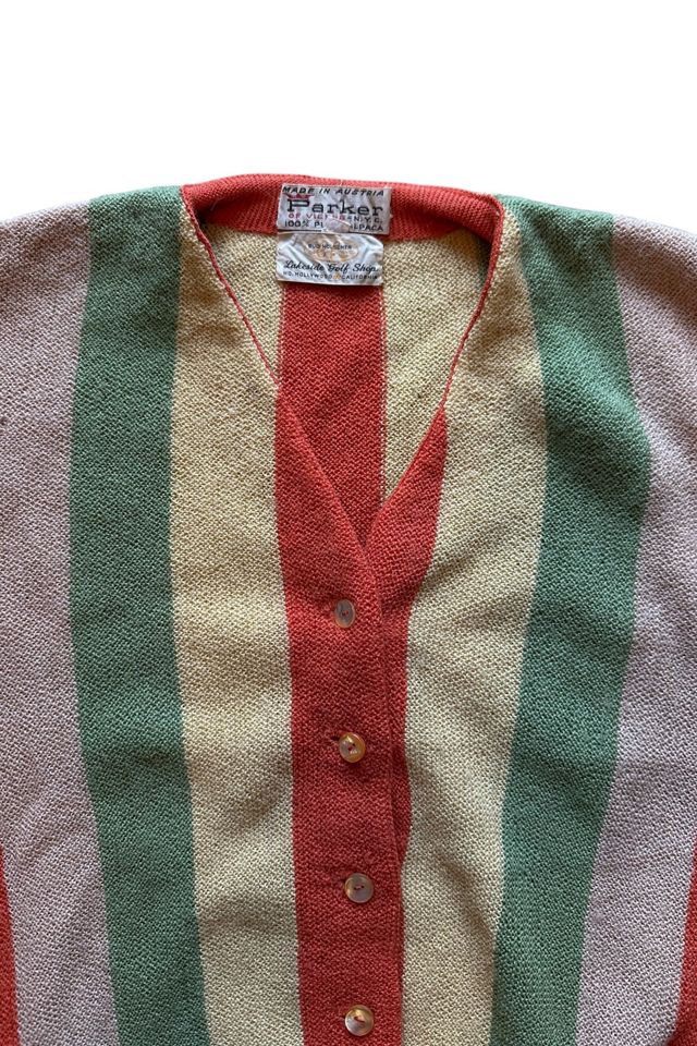 Vintage 1960s Multi Colored Cardigan Selected By Vintage Warrior #1