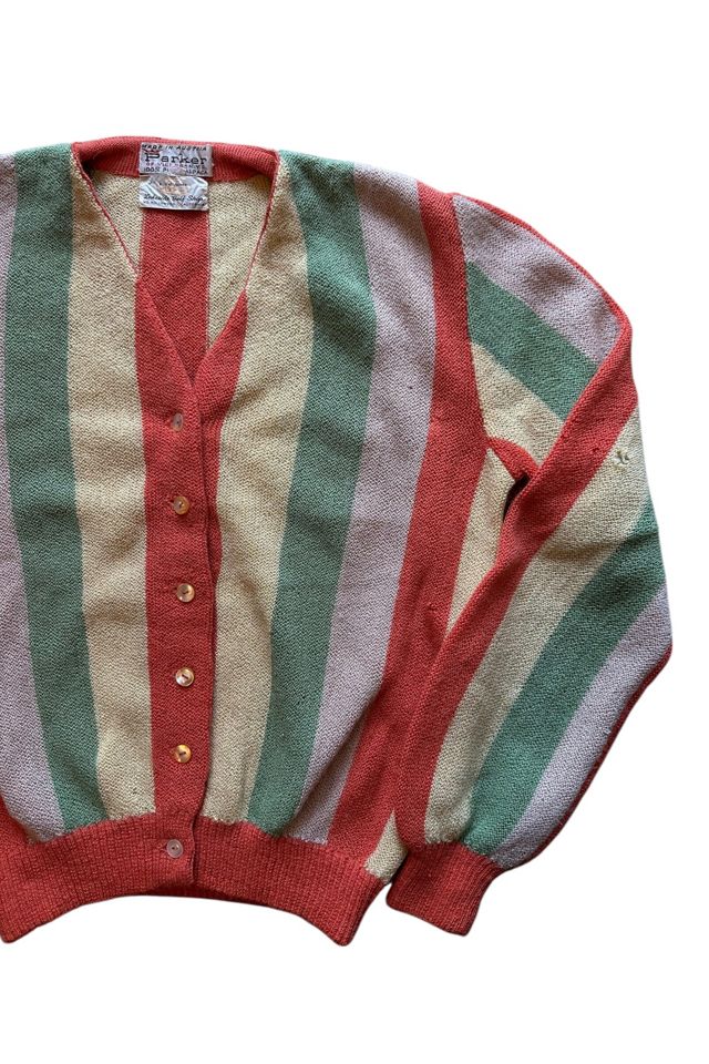 Vintage 1960s Multi Colored Cardigan Selected By Vintage Warrior #2