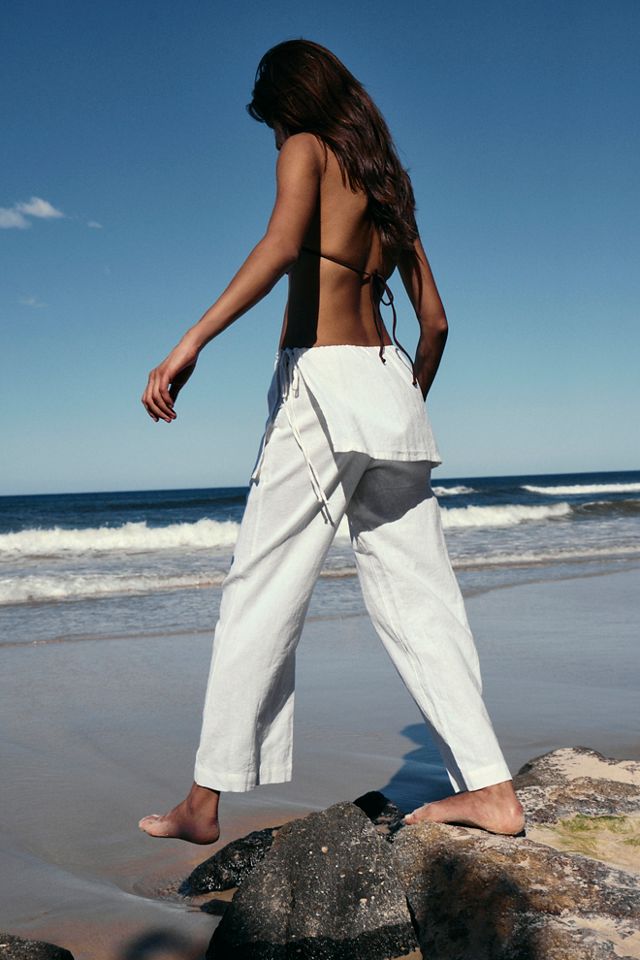 Aqualuna Linen Skants #2
