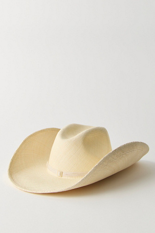 Finca Cowboy Wide Brim Hat at Free People in White, Size: M