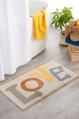 GAURI KOHLI Love Bath Mat