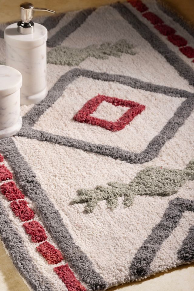 GAURI KOHLI Gohana Bath Mat #1