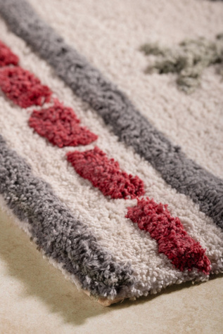 GAURI KOHLI - Gohana Bath Mat - Multicolored - Thumbnail 5