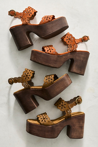 Covent Garden Platforms by Free People in Brown, Size: US 9
