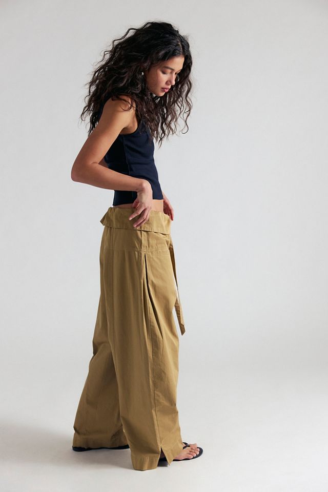 Fisherman Drawcord Pull-On Pants #3