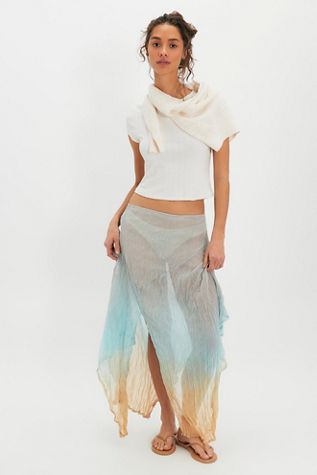 ESTHE Trapeze Crinkle Skirt