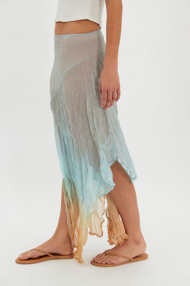 ESTHE Trapeze Crinkle Skirt #2