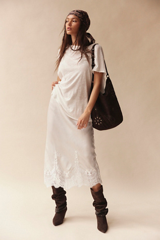 Sweet Escape Midi Slip Skirt