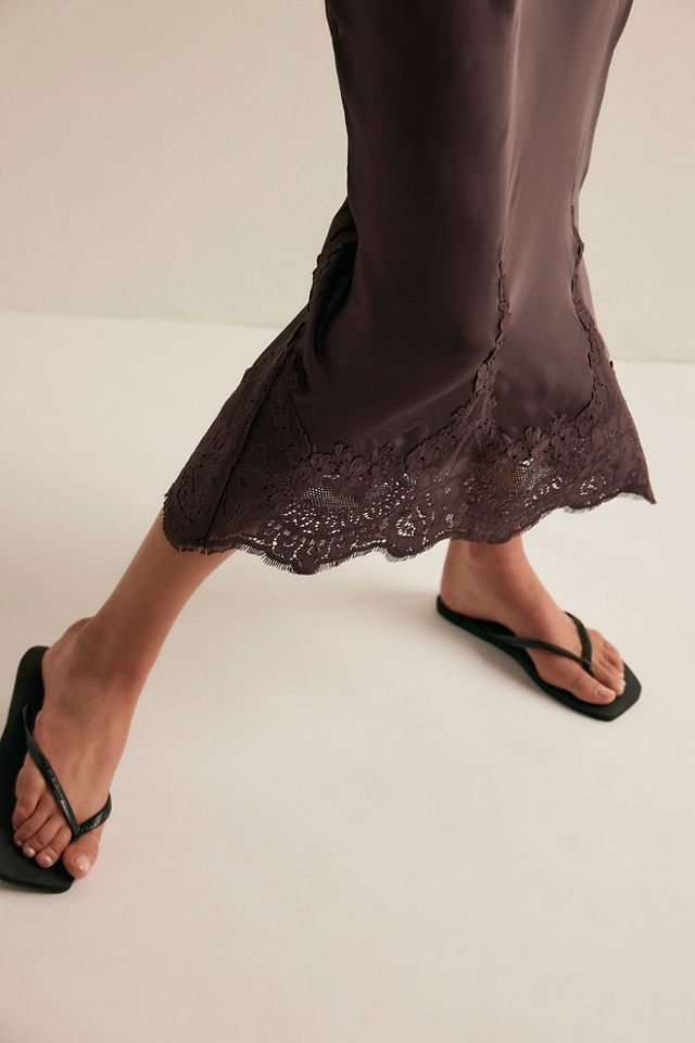 Sweet Escape Midi Slip Skirt #4