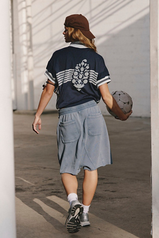 All Or Nothing Tee by FP Movement at Free People in Navy Blue Combo, Size: XS