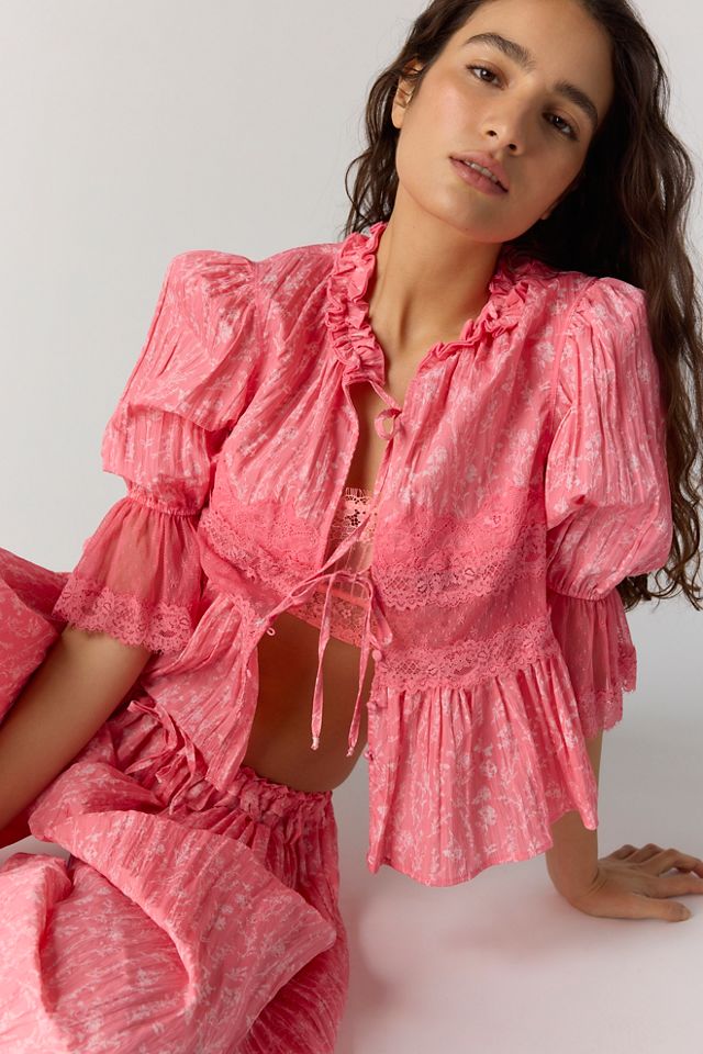Forever Young Printed Bed Jacket #2