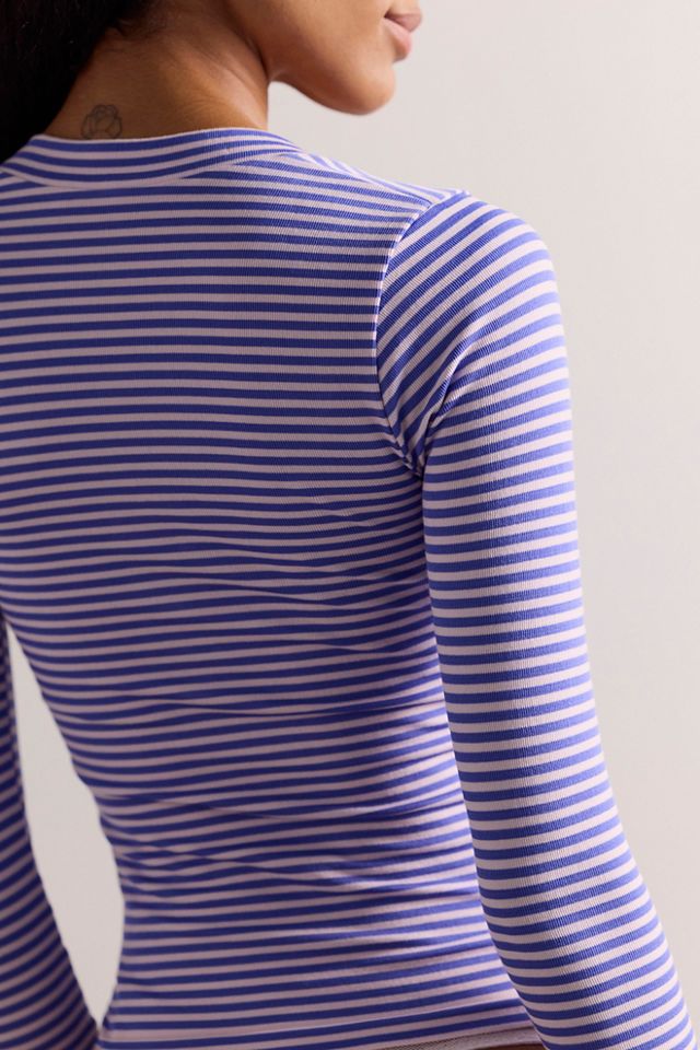 Wide Awake Striped Layering Top #1