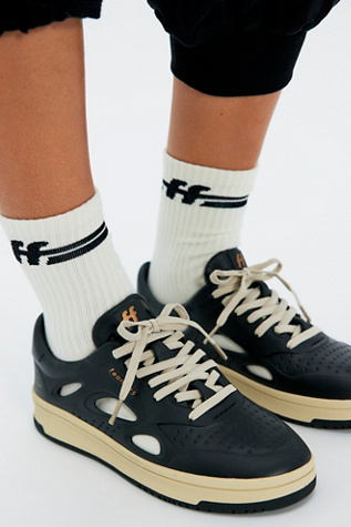 Foamers Icon Distressed Sneakers at Free People in Black, Size: EU 40