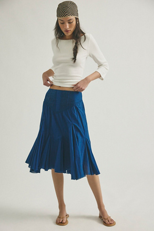 FP One Frida Godet Midi Skirt | Free People