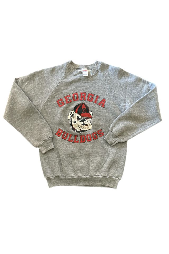 Vintage 1980's Georgetown Bulldogs Sweatshirt Selected By Villains Vintage #1