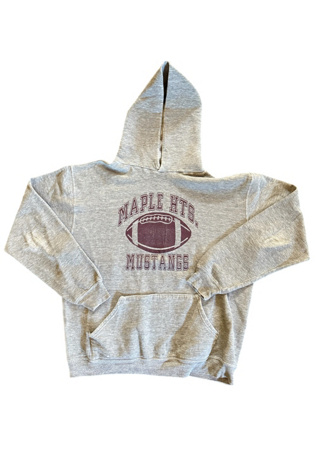 Vintage 1980's Maple Hts. Mustang Sweatshirt Selected By Villains Vintage