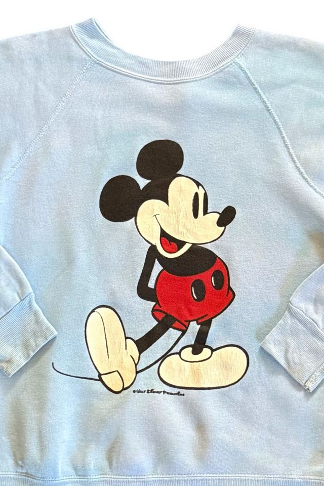 Vintage 1980's Mickey Mouse Sweatshirt Selected By Villains Vintage