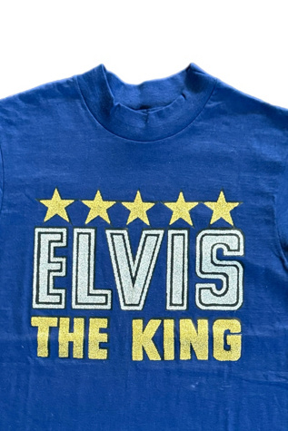 Vintage 1970's Elvis Presley T-Shirt Selected By Villains Vintage
