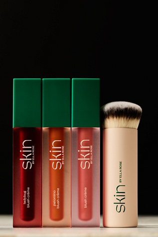 Skin by Ella Rose Blush & Brush Duo at Free People in Red