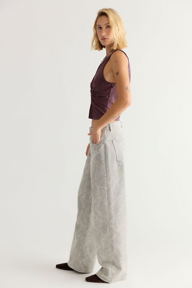 Rolla's Kate Baggy Printed Jeans #2