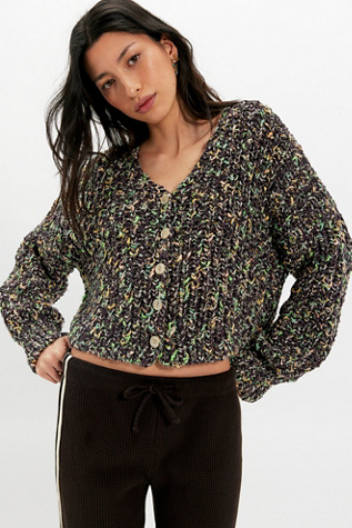 Flea Market Cardi at Free People in Camp Crush, Size: XL