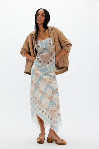 Anna Sui Heritage Scarf Midi Skirt Set | Free People UK