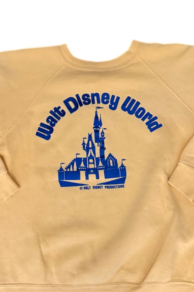 1970's Walt Disney World Sweatshirt Selected By Villains Vintage