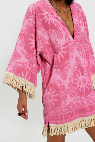 Spell x Free People Poncho Pomel