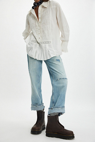 Dr. Martens Zebzag Laceless Slip-On Boots