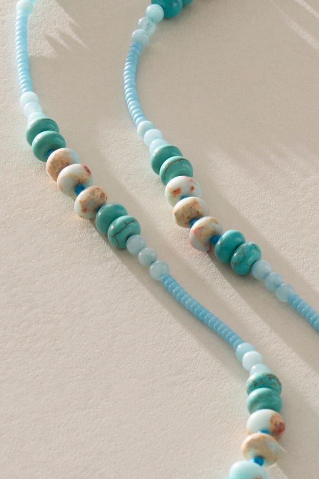 Single Layer Semiprecious Necklace #2