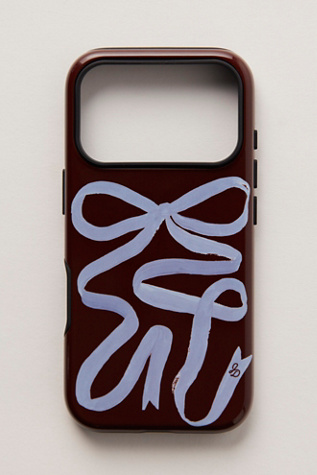 The Dairy Phone Case at Free People in Brown, Size: Iph 17