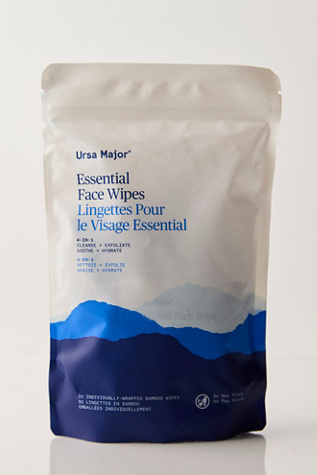 Lingettes essentielles pour le visage Ursa Major 20-Count