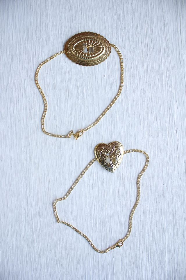 Handmade Western Charm Boot Jewelry Chains Selected By Moons + Junes Vintage #1