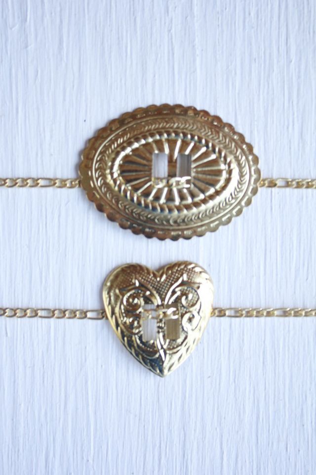 Handmade Western Charm Boot Jewelry Chains Selected By Moons + Junes Vintage #3