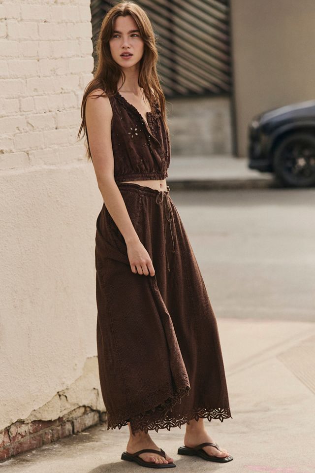 Madelyn Cotton Maxi Skirt Set #3