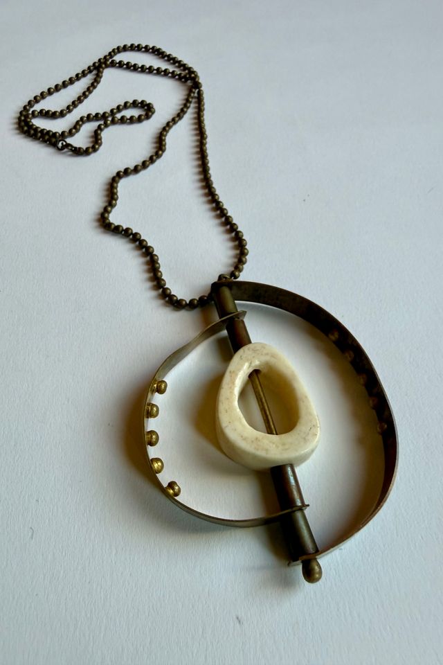 70s Abstract Necklace Selected by Wax Plant #1