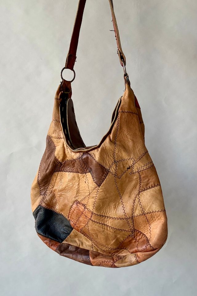 70s Leather Patchwork Bag Selected by Wax Plant #2