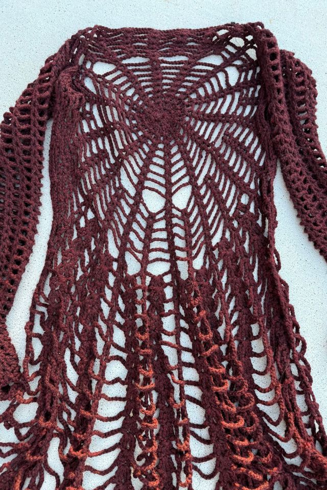 Spiderweb Crochet Duster Selected by Wax Plant #2