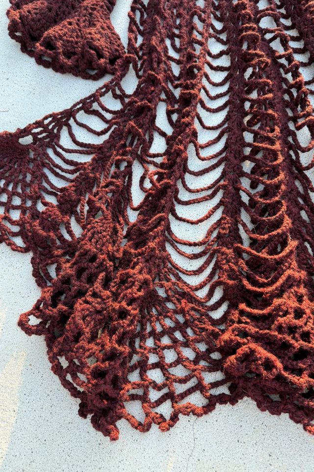 Spiderweb Crochet Duster Selected by Wax Plant #3